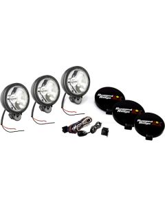 RR OFFROAD LIGHT 3PC 6IN BLACK 100W