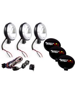RR OFFROAD SLIMLIGHT 3PC 6IN BLACK 100W