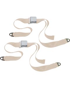 CHROME 2PT LATCH BELTS-CJ-DESERT TAN