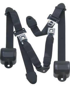 RR 3PT LAP BELTS 92-95 YJ-BLACK        Q