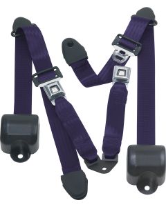 RR 3PT LAP BELTS 92-95 YJ-PURPLE