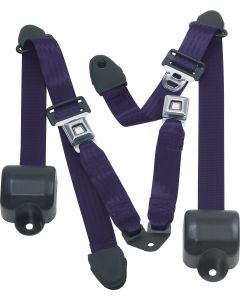 RR 3PT LAP BELTS 92-95 YJ-PURPLE