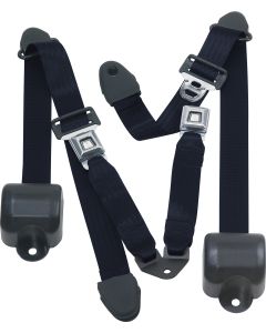 RR 3PT LAP BELTS 92-95 YJ-DARK BLUE