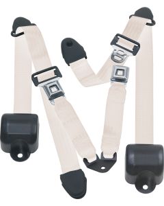RR 3PT LAP BELTS 92-95 YJ-IVORY