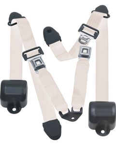 RR 3PT LAP BELTS 92-95 YJ-IVORY