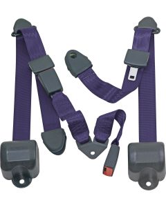 RR 3PT LAP BELTS 97-06 TJ-PURPLE