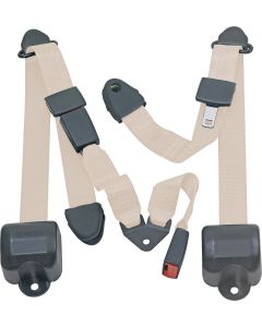 RR 3PT LAP BELTS 97-06 TJ-DESERT TAN