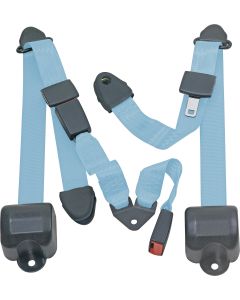 RR 3PT LAP BELTS 97-06 TJ-POWDER BLUE