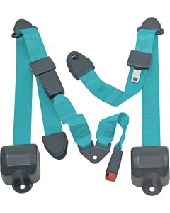 RR 3PT LAP BELTS 97-06 TJ-TURQUOISE