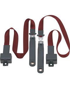 FR 2PT LAP BELTS 76-81 CJ-RED WINE