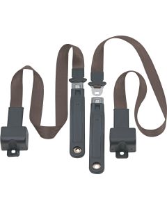 FR 2PT LAP BELTS 76-81 CJ-DARK BROWN