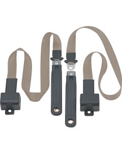 FR 2PT LAP BELTS 76-81 CJ-MED BEIGE