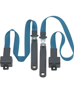 FR 2PT LAP BELTS 76-81 CJ-ELECTRIC BLUE