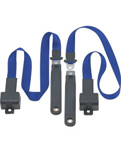 FR 2PT LAP BELTS 76-81 CJ-COBALT BLUE