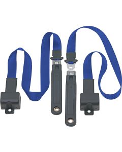 FR 2PT LAP BELTS 76-81 CJ-COBALT BLUE