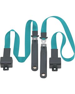 FR 2PT LAP BELTS 76-81 CJ-TURQUOISE