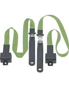 FR 2PT LAP BELTS 76-81 CJ-LIME GREEN