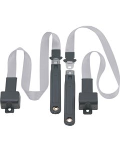 FR 2PT LAP BELTS 76-81 CJ-SILVER