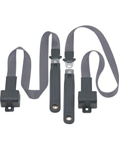 FR 2PT LAP BELTS 76-81 CJ-CHARCOAL