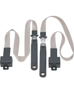 FR 2PT LAP BELTS 76-81 CJ-WHITE