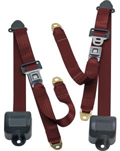 FR 3PT BELTS 82-91 CJ&YJ-RED WINE