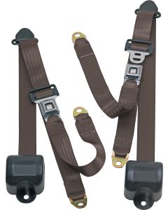 FR 3PT BELTS 82-91 CJ&YJ-DARK BROWN