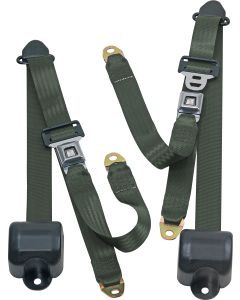 FR 3PT BELTS 82-91 CJ&YJ-MILITARYGREEN