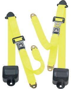 FR 3PT BELTS 82-91 CJ&YJ-YELLOW