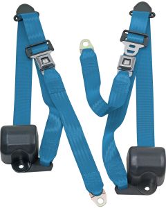 FR 3PT BELTS 92-95 YJ-ELECTRIC BLUE