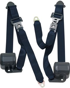 FR 3PT BELTS 92-95 YJ-DARK BLUE