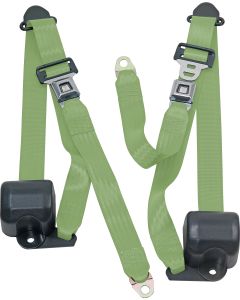 FR 3PT BELTS 92-95 YJ-LIME GREEN