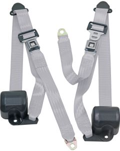FR 3PT BELTS 92-95 YJ-SILVER