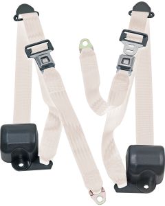 FR 3PT BELTS 92-95 YJ-IVORY