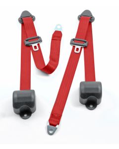 FR 3PT BELTS 97-06 TJ-RED