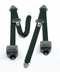 FR 3PT BELTS 97-06 TJ-DARK GREEN
