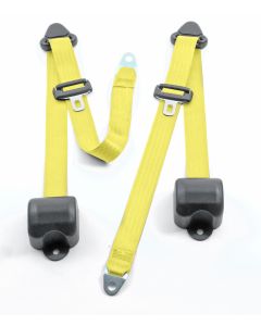 FR 3PT BELTS 97-06 TJ-YELLOW