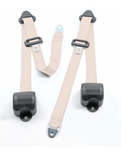 FR 3PT BELTS 97-06 TJ-IVORY