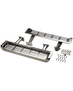 Kentrol 30491 Stainless OE Side Steps for 97-00 Jeep Wrangler