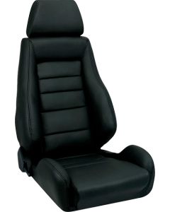 GTS II FRONT SEAT BLACK LEATHER PAIR