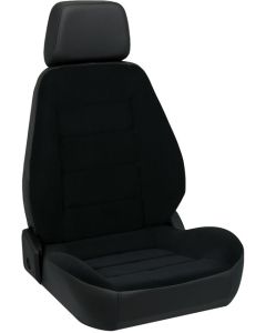 SPORT SEAT FRONT BLK VINYL/CLOTH PAIR