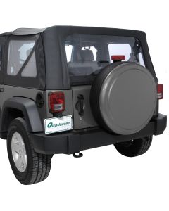 JEEP HARD TIRE COVER 10-XX JK DRK CHARC