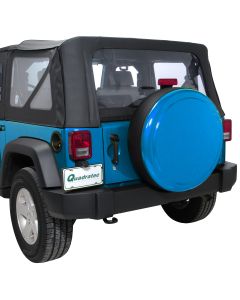 JEEP HARD TIRE COVER 10-XX JK SURF BLUE