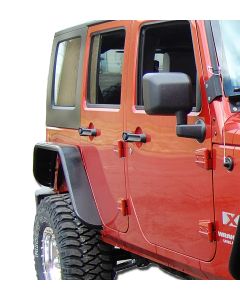 Warrior Products  Rear Tube Flares for 07-18 Jeep Wrangler Unlimited JK 4 Door