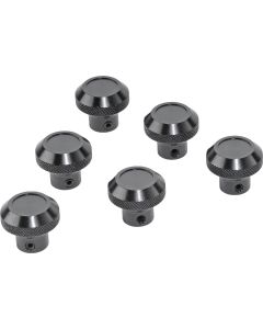 Crown Automotive RT27001 Billet Knob Set in Silver for 76-83 Jeep CJ-5, 76-86 CJ-7 & 81-85 CJ-8