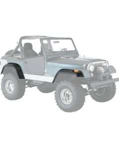 Quadratec  6" Pocket Style Fender Flares for 76-86 Jeep CJ-5 & CJ-7
