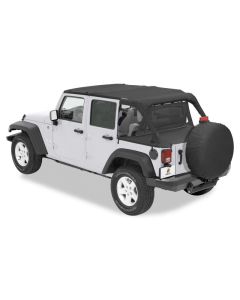 BESTOP SUMMER COMBO 10+JK 4DR BLK W/OE SOFT(07KIT)