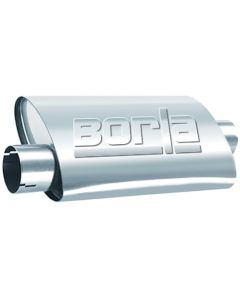 Borla 40344 Turbo Muffler for 87-90Jeep Wrangler YJ
