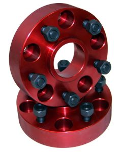 Alloy USA 11301 1.25" Wheel Spacer Kit for 84-01 Jeep Cherokee XJ, Wrangler YJ, TJ & Unlimited with 5x4.5" Bolt Pattern