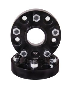 Rugged Ridge 15201.08 Wheel Spacers in Black for 87-06 Jeep Wrangler TJ with 5 on 4.5 Bolt Pattern