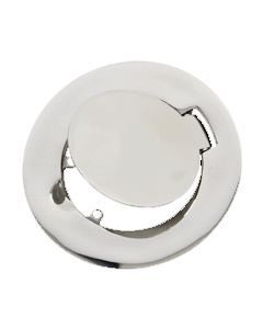 Kentrol 30586 Stainless Steel Gas Hatch Cover for 07-18 Jeep Wrangler JK